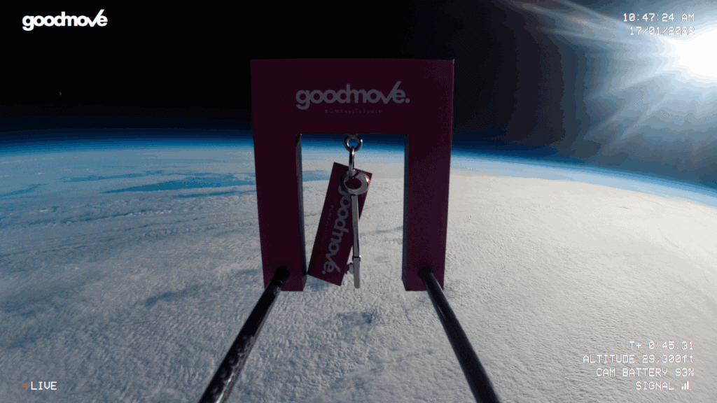 GoodMove - Keys to space marketing campaign | connective3
