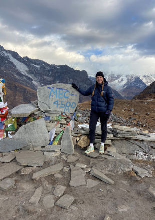 Frankie in Nepal