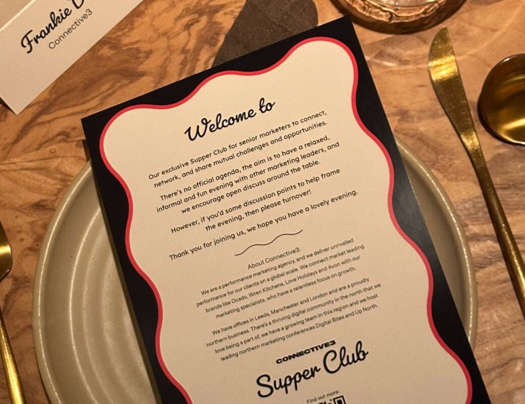 Supper Club form header