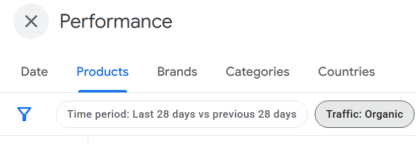 Free organic listings analytics in Google Merchant Center