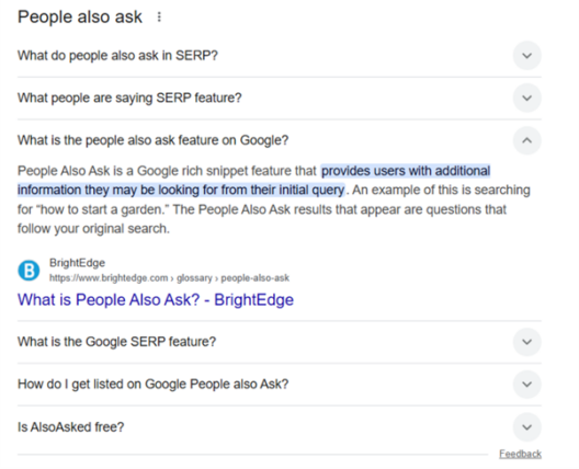 People also ask